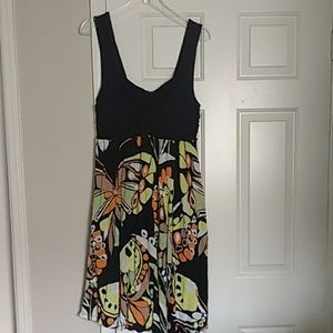 Jersey dress with pockets
